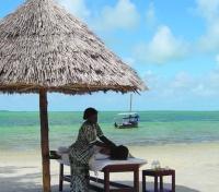 Beach side massage